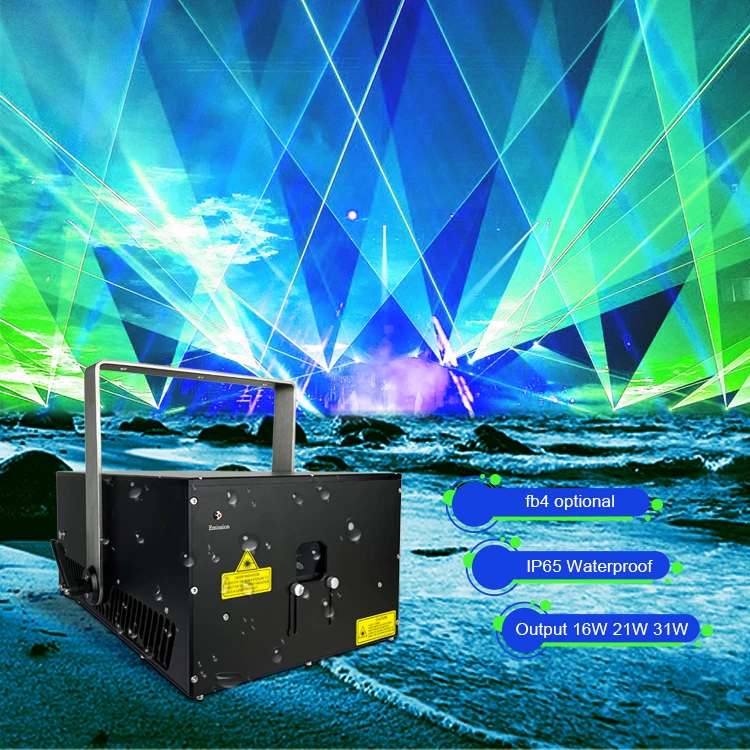 30W Outdoor Animated Projection Waterproof Laser Bar Rgb Beam Light Show System