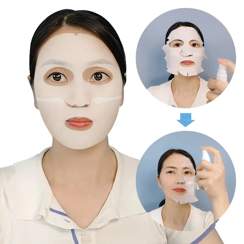 100% Collagen Fast Dissolving Nano Hydrolyzed Collagen Film Spray Anti Wrinkles Facial Sheet Face Mist Collagen Film Mist Mask