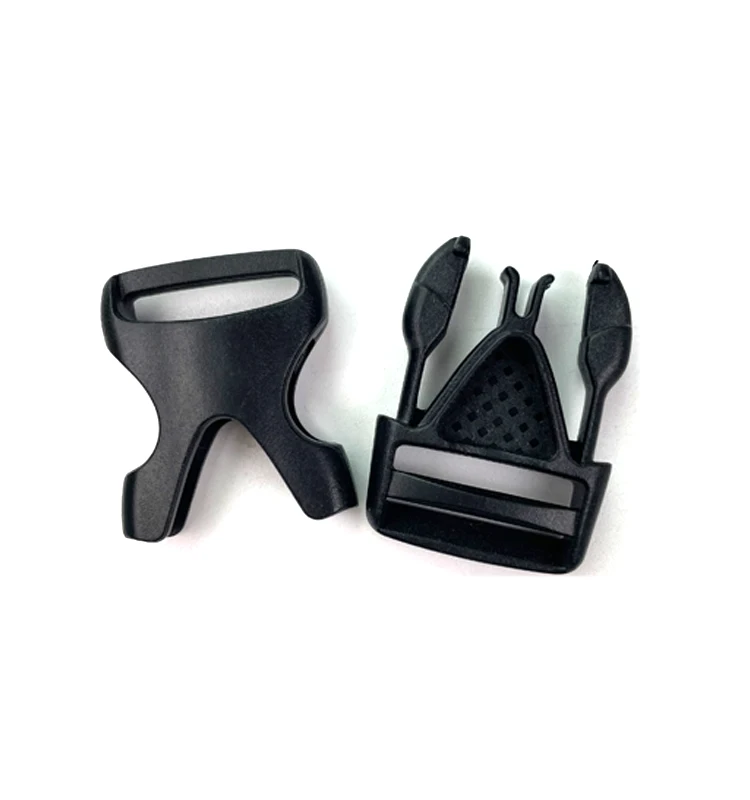 Black Color Cheap Price Good Quality Plastic Bag  Belt Buckle For Fastener Buckle Accessories Plastic Buckle