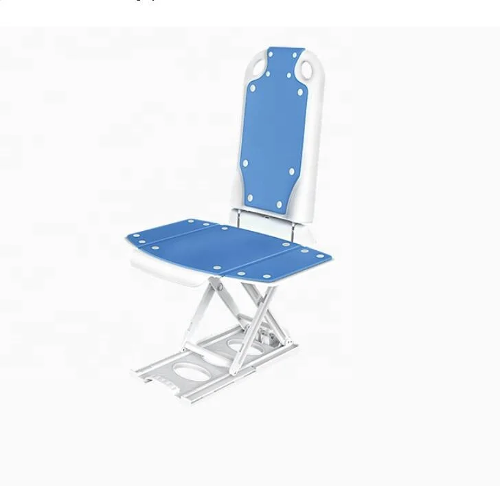 IP66 Rehabilitation Health Care Comfortable Electric Adjustable Bath Chair for Disabled