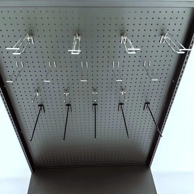 Cheap Price Steel Pegboard Accessories Display Racks And Stands For Hardware Store