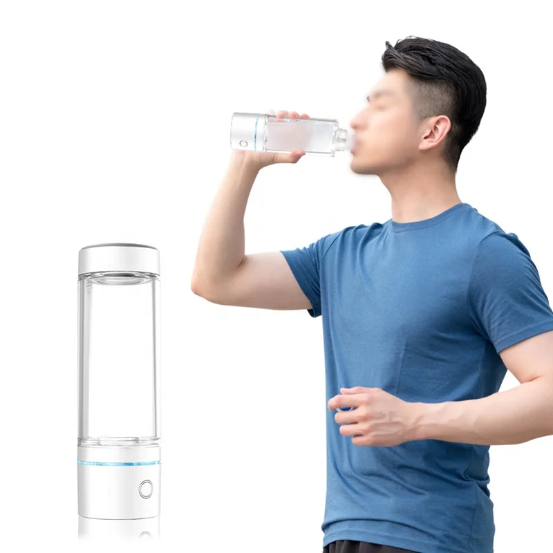Portable Hydrogen Water Generator Hydrogen Inhalation Machine Ionizer Cup PEM Molecular Hydrogen Water Bottle