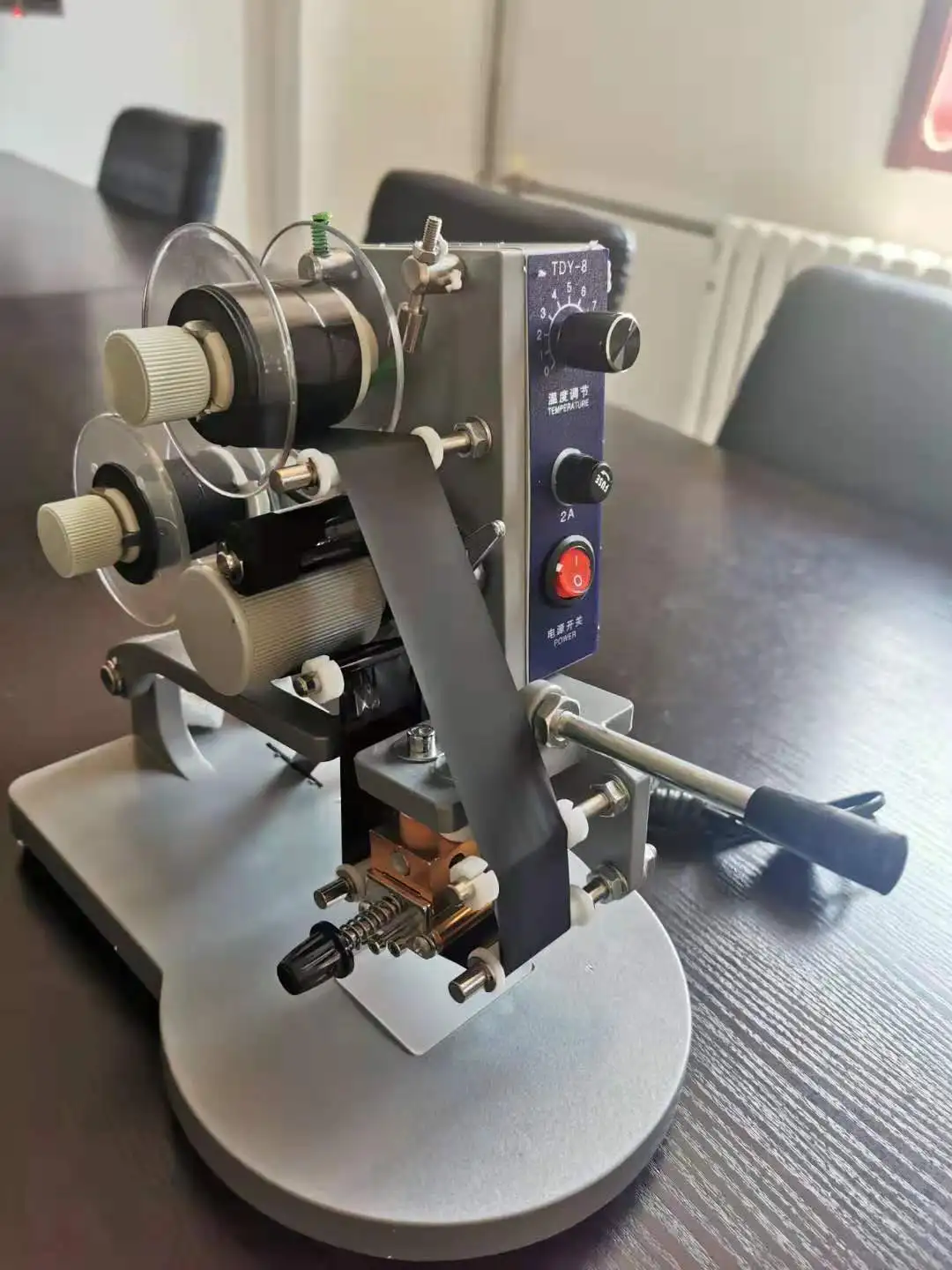 Manual coding machine DY-8 manual hot Stamping machine for expiry date printing