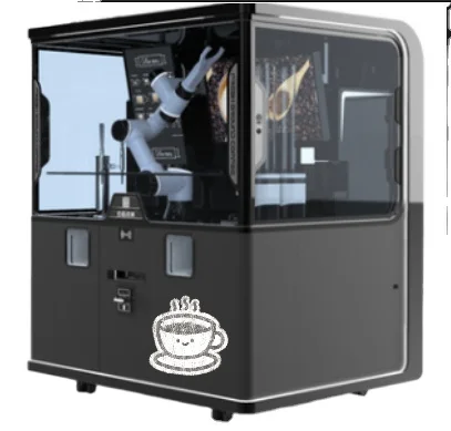 Газовая соевая молочная кофемолка, машина для приготовления чая, Миксер для кофе и чая, Роботизированный торговый автомат для кофе