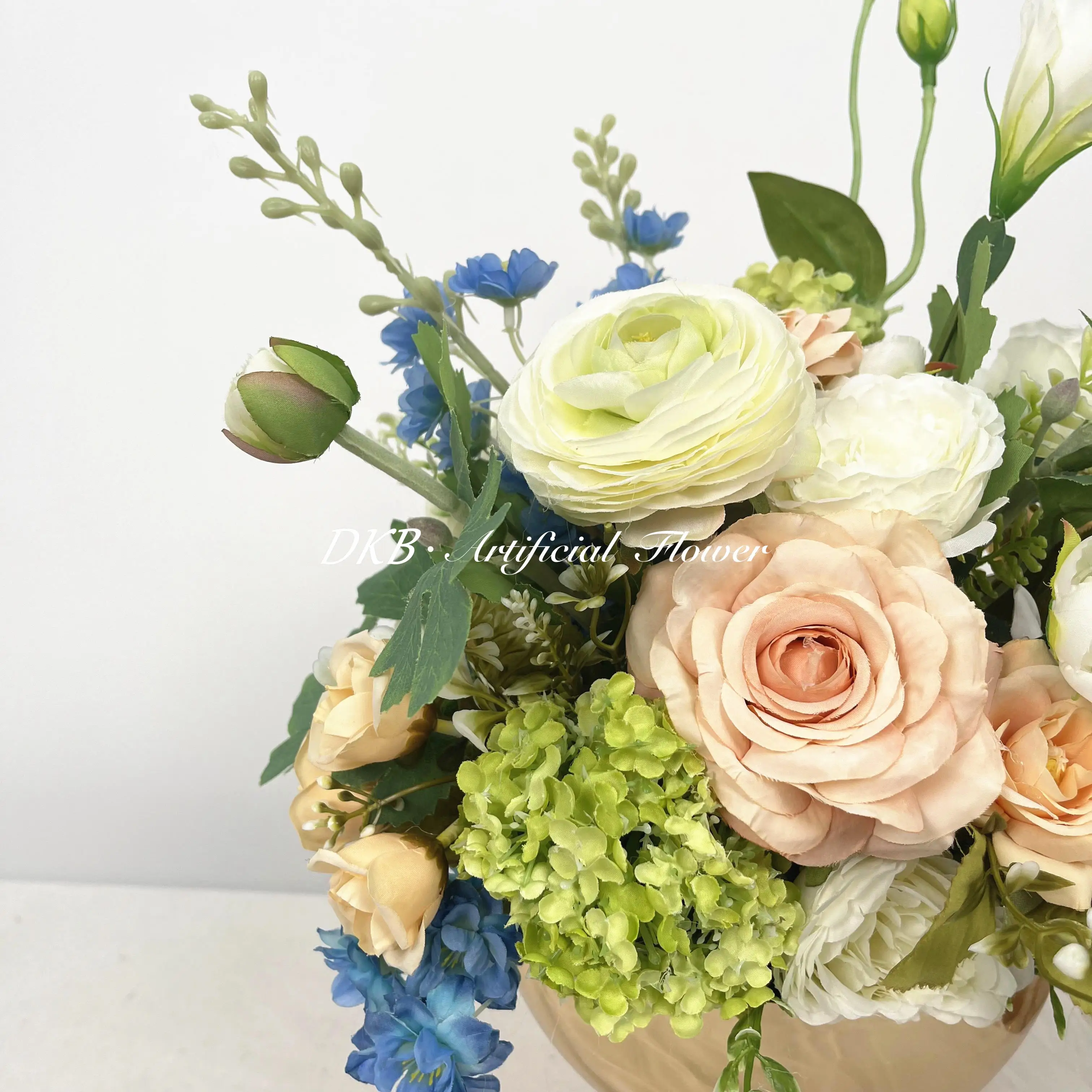 large suppliers artificial tall wedding decoration stand flower ball foam centerpieces