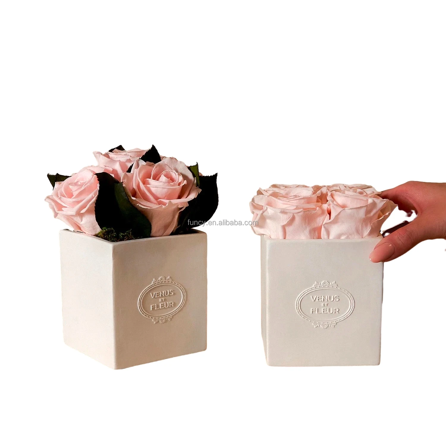 Valentine Gifts Natural Real Rosen Immortal Flower Arrangement Gift Box Stabilized Infinity Forever Eternal Preserved Roses