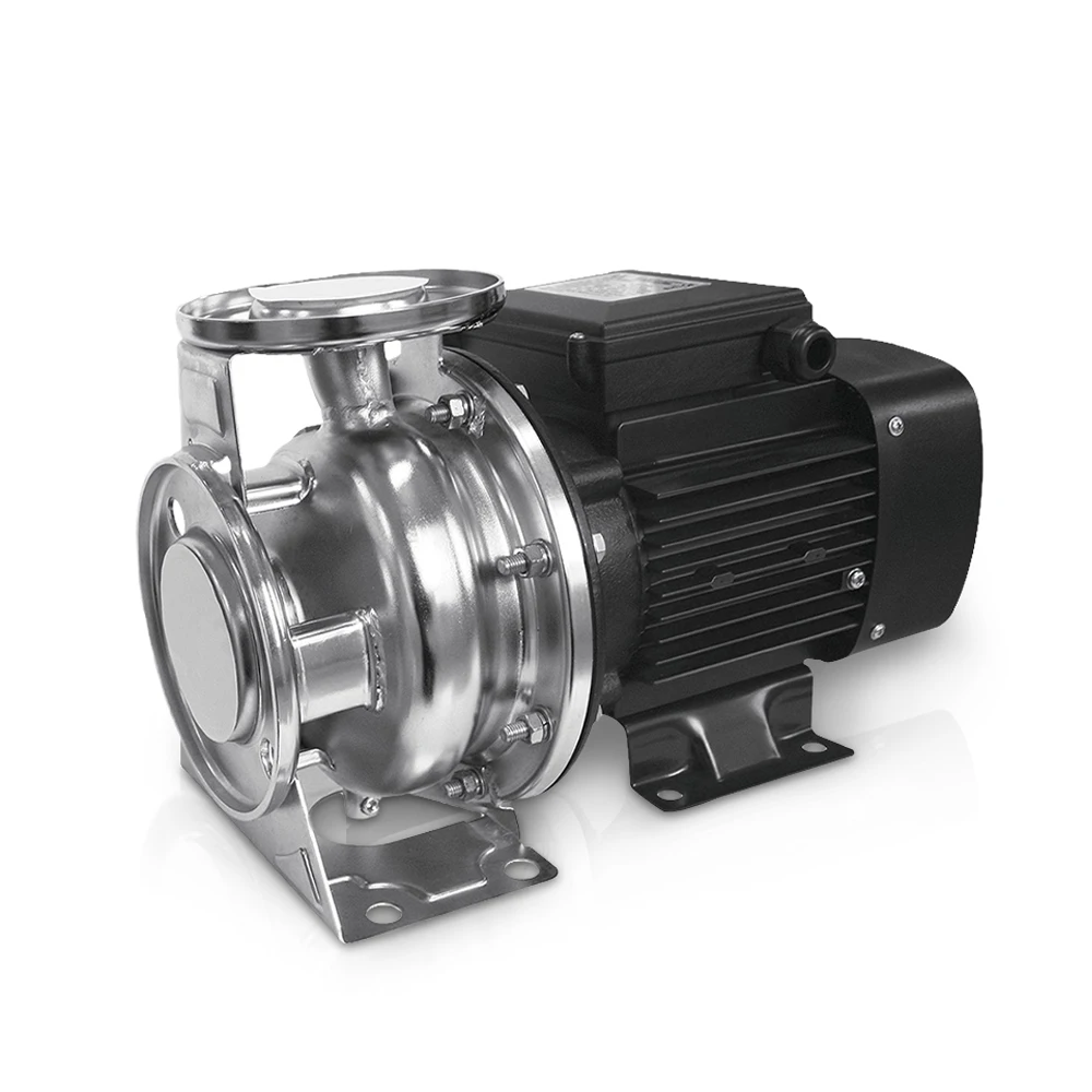 Single stage stainless steel horizontal centrifugal water pumps for cleaning water