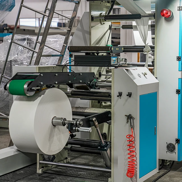 High Speed Multiple Color 1-6 Color  Serviette Tissue Paper Napkin Paper Printing and Embossing Folding Machine