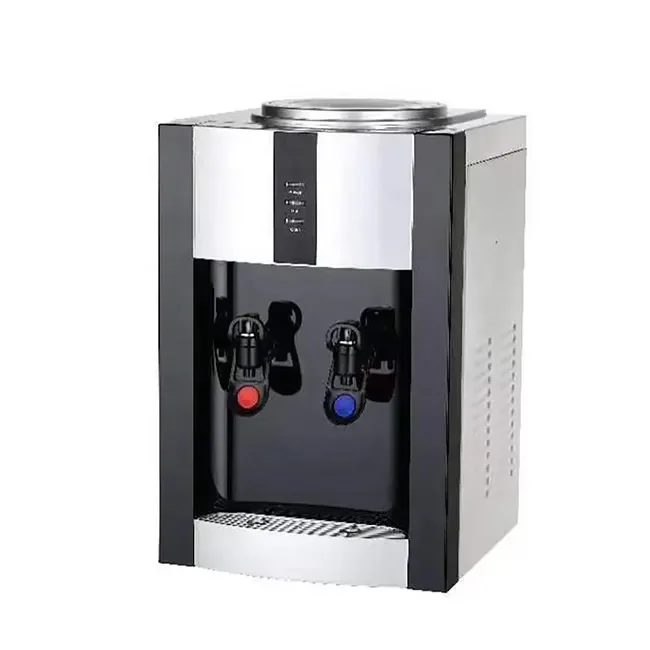 Factory Hot Cold Taps Mini Household UF Water Filter Countertop Upload Water Cooler Dispenser