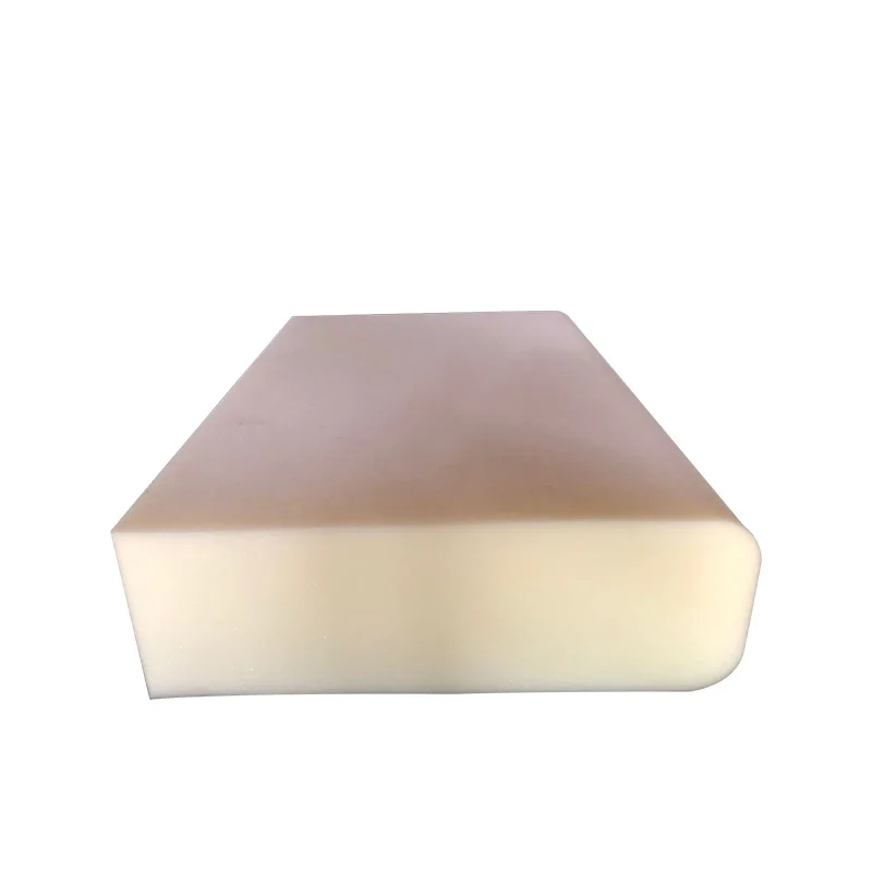 CNC machine customized cut special shape pu foam high density sponge sheet different hardness polyurethane foam for sofa making