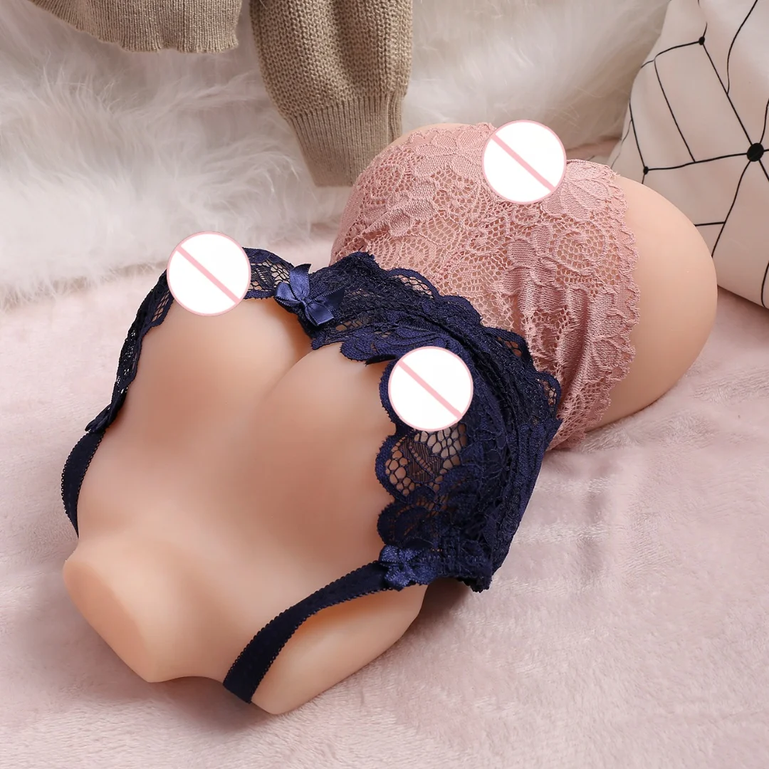 Real-life buttocks vagina inverted mold half-body doll male masturbator airplane cup adult products