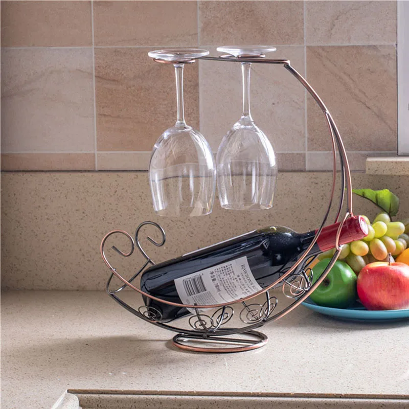 Tik Tok Hot Selling wine organizer rack single wine rack wine rack suar