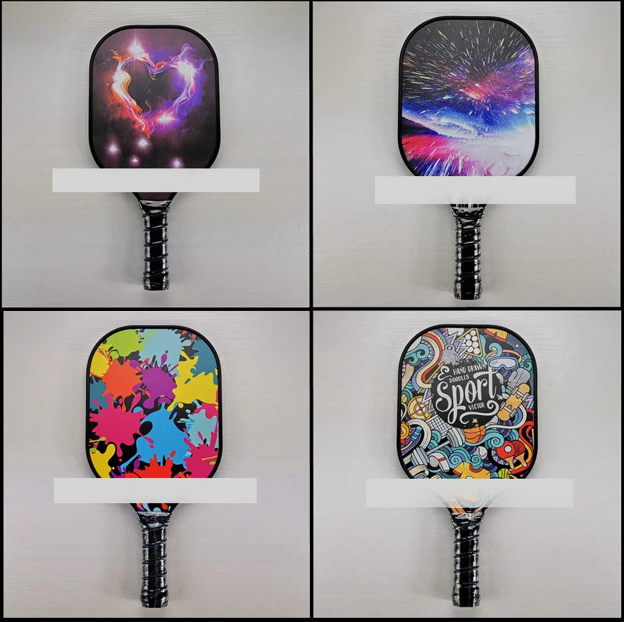 Customized Logo Best Price Good Quality USAPA approved Carbon Fiber Pickleball Paddle Set