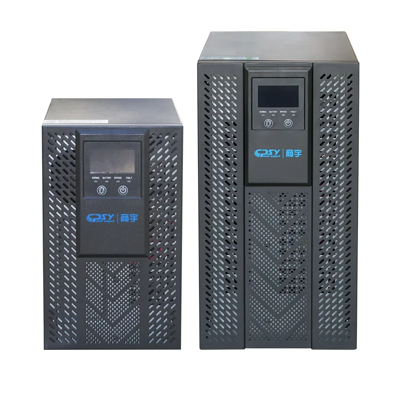 Single phase 1KVA 5KVA Mini UPS Pure Sine Wave Inverter UPS 800W Online UPS For PC