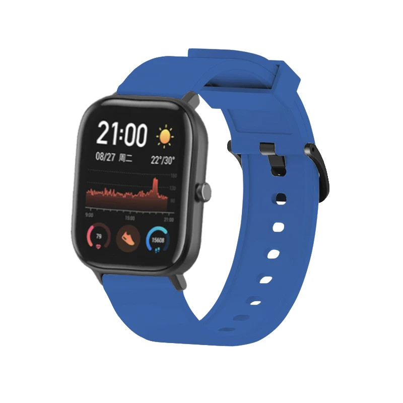 Colorful Silicone Sport Watch Strap Band Wrist Strap Replacement Silicone Strap Watch Band For Huawei