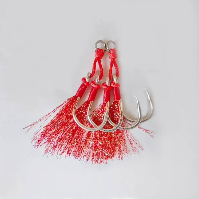 Wholesale bulk double Fishing hooks for various fishes and angling styles