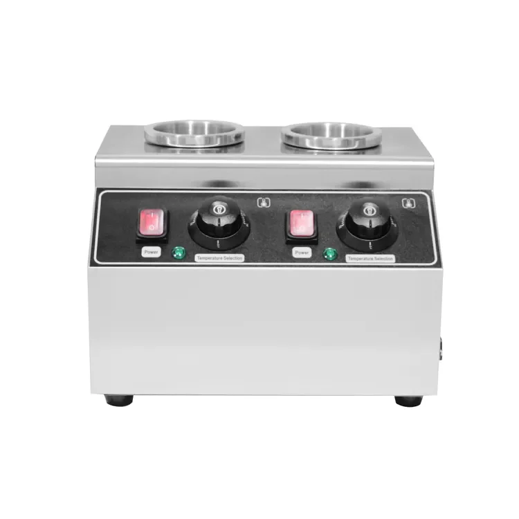 Горячая распродажа коммерческая двойная бутылка для сырного соуса грелка сыра нагреватель электрический