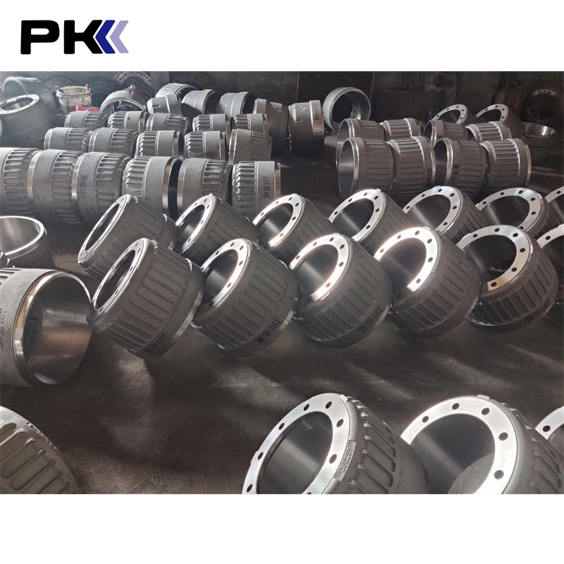 High Quality 3600A 3600AX Rear Axle Break Drum Heavy Duty Truck Semi Trailer Brake Drums For Volvo