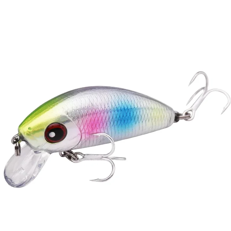 New Legend Minnow 44mm Sinking Floating Mini Wobbler Fishing Lure Artificial Hard Bait Trout Crankbait Fishing Tackle
