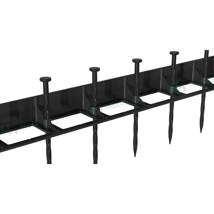 Heavy duty Easy Flex plastic DIY  no dig lawn edging for outdoor landscape