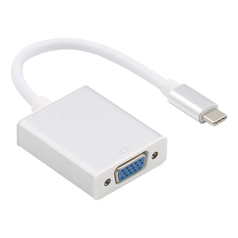 Адаптер с USB и vga из алюминиевого сплава