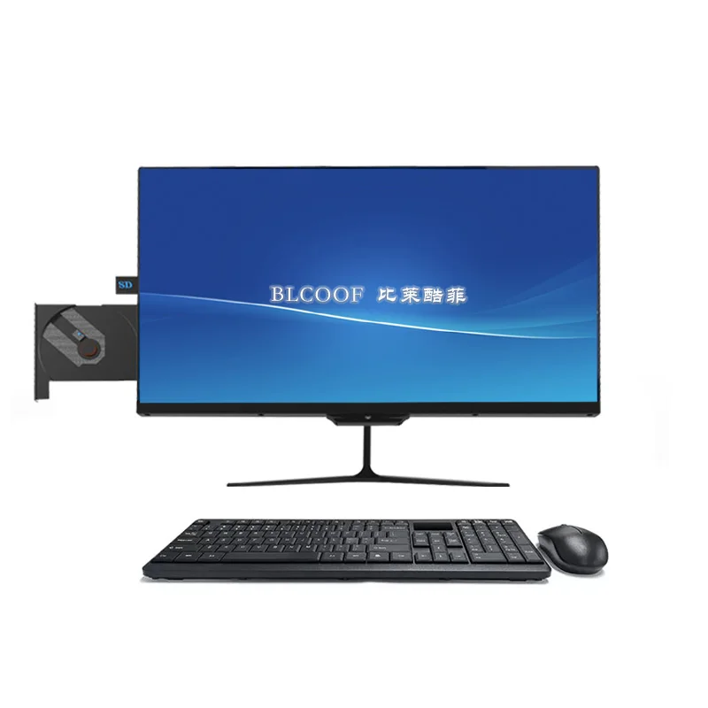 2023 New 21.5 23.8-inch Core i3 i5 i7 quasi-system computer with camera for office&home&gaming all in one pc computador