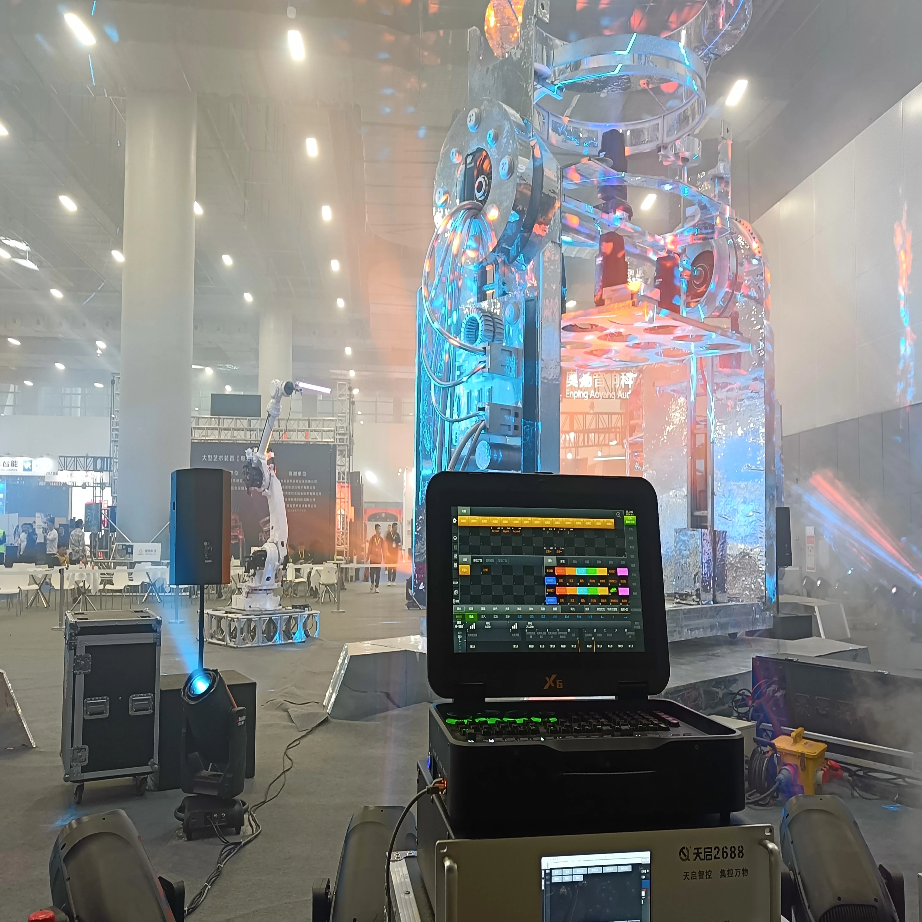 Dmx Light Controllers Console Can Customize The Lamp Picture Of Each Lamp Position Dmx Lighting Console