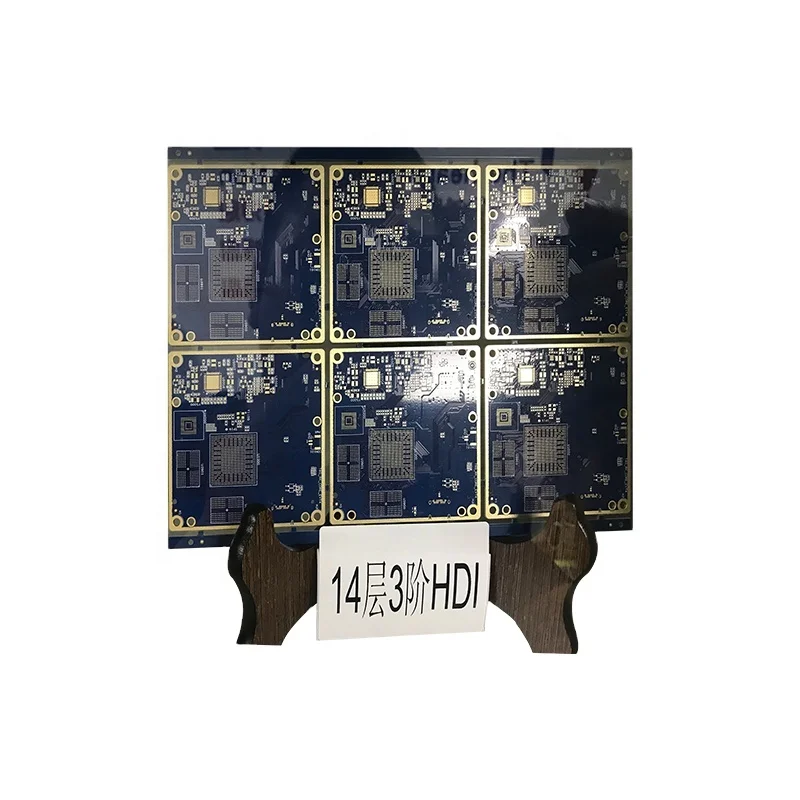 Высокая точность hdi многослойная Двусторонняя 14-слоев pcb производитель