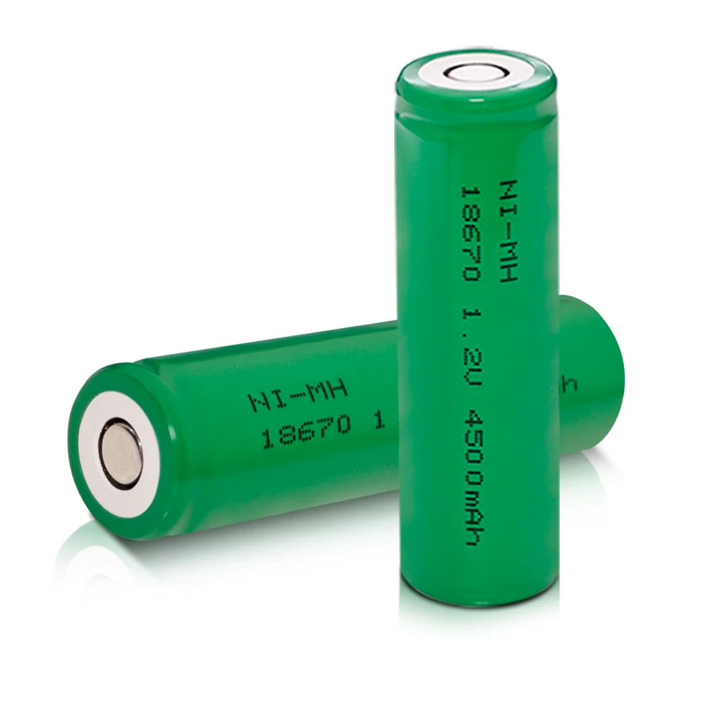Hot sell 1.2V 4500mAh 18670 Ni-MH Battery for DIY Medical Equipment/Fusion Splicer/Welding Machine