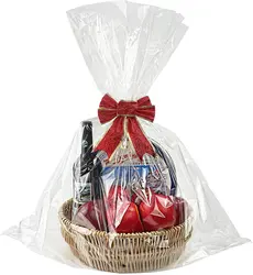 Perfect for Gift Basket Wrap cellophane bags shrink wrap