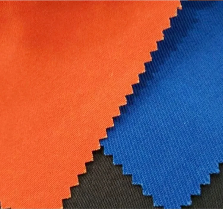 Custom colors aramid fabric 93/5/2 Meta aramid/Para-aramid/Antistatic blended woven fabric flame retardant aramid fabric ripstop