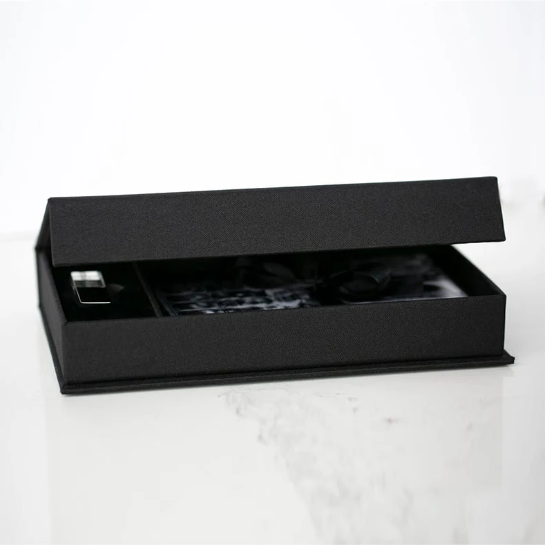 Custom Paper Wedding Gift Usb Flash Drive Box Packaging