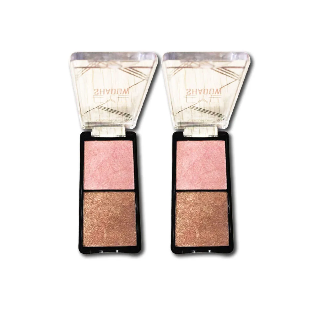 Hotsell 2 Colors Eyeshadow Palette  Make Your Own Beauty Mousse Eyeshadow With High Pigment