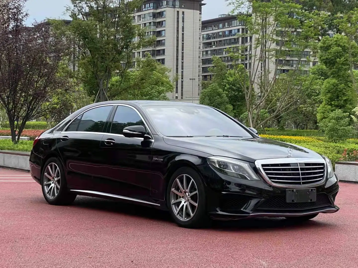 2014 AMG S 63 черный 5 дюйма двигатель для
