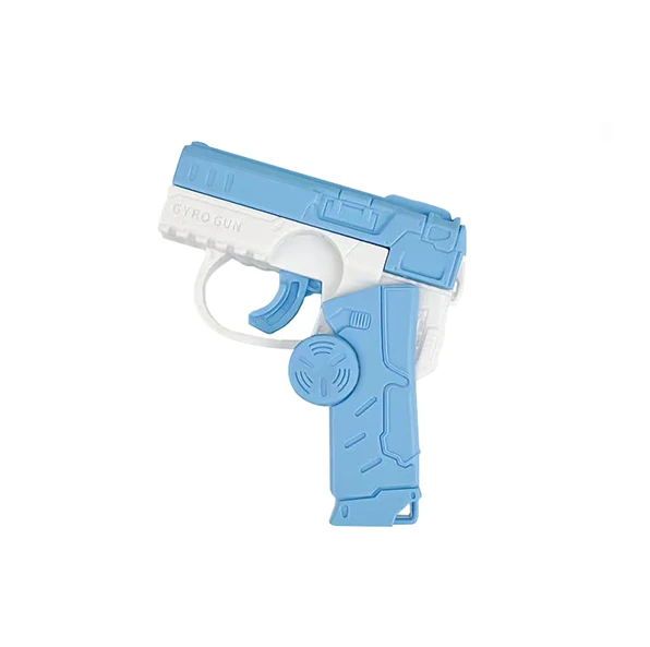 Mini fingertip spinning gyro bore toy gun trend decompression toy