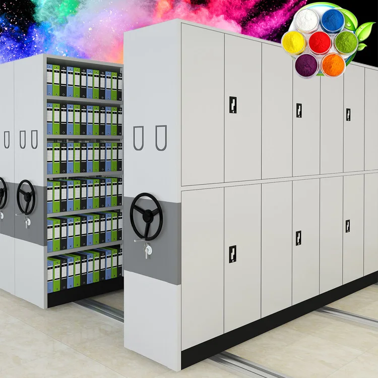 
Metal Knock Down Storage Mobile Shelving System / Movable Shelving For Archives Room 