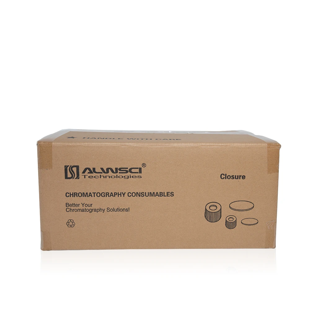 ALWSCI 2ml snap vial clear 11mm snap cap kit for hplc analysis