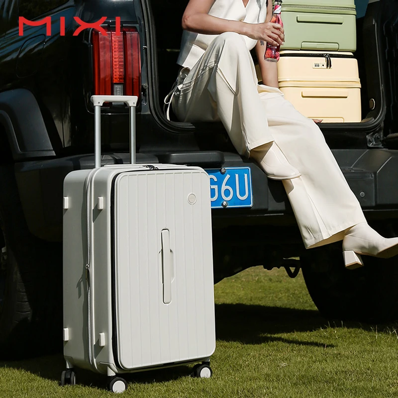 2025 Large Capacity Spinner Wheel Luggage Sets Side Opening Lightweight Luxury Suitcases Deep Warehouse Trolley Luggage