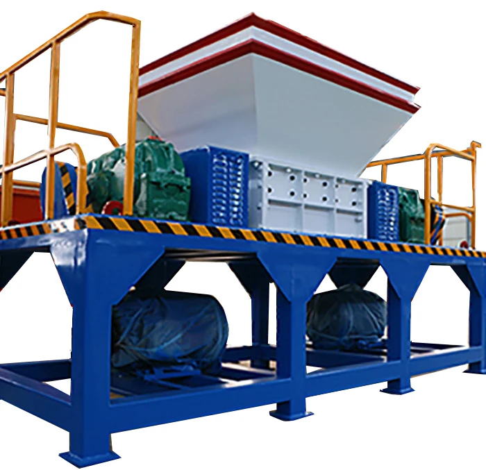 waste plastic paper book waste motor trucks tire shredder machine prices