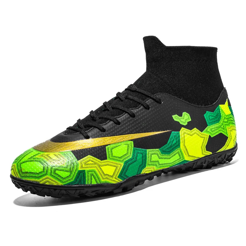 2022 high top AG nail football shoes Chaussures de physical hard boots for men by