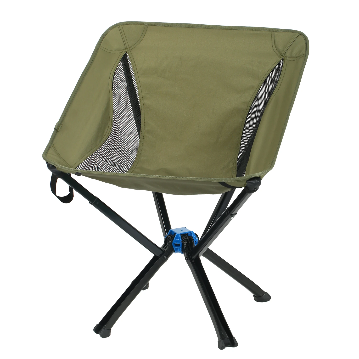 Outdoor Custom Lawn Chair Folding High Back Moon Chair for Beach Camping