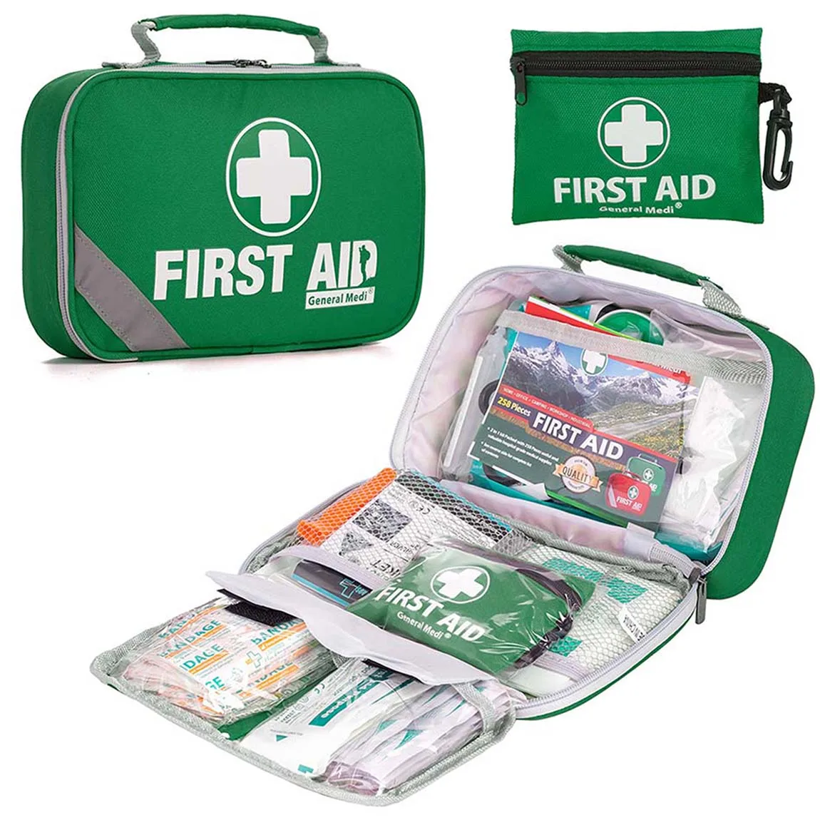 DIN 13157 Customized Widely Used Essential First Aid Kit Survival First Aid Kit with Logo