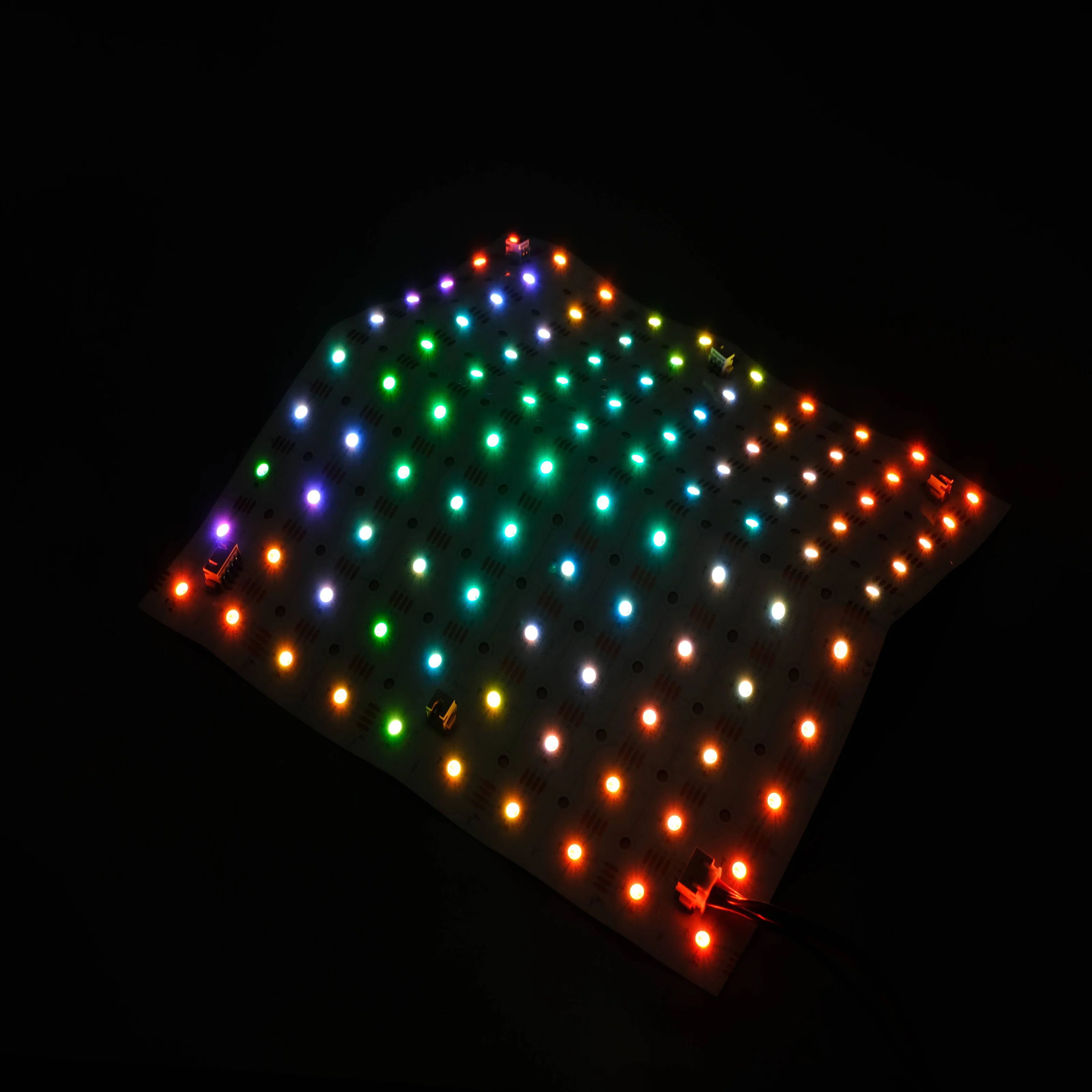 Flexible 12v Magic Dream Color Addressable Cuttable 100LEDs SMD 5050 Bend pixel LED Sheet Light Panel For Screen Imagic Parrern