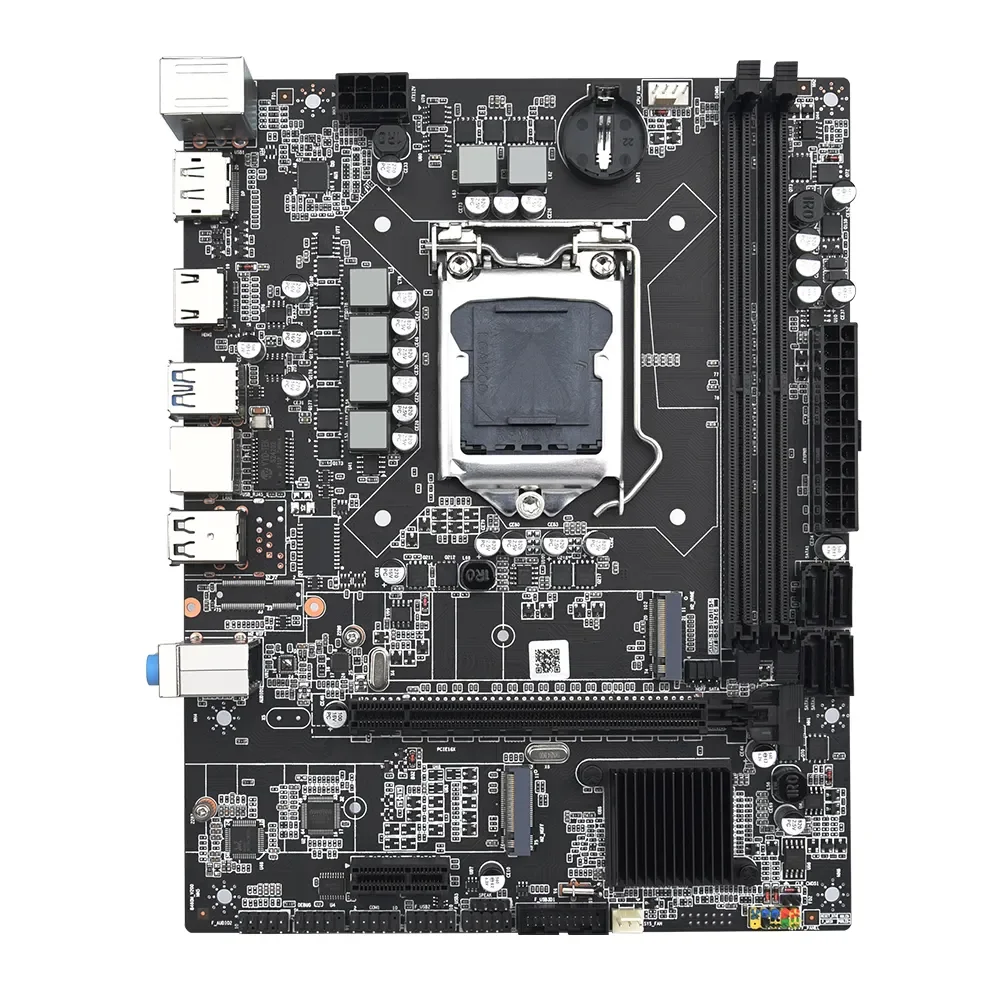 Новый h410 lga 1200 разъем h410 Настольный ddr4 64g материнская плата с поддержкой 10-го поколения i9 i7 i5 i3 & Pentium Gold series ЦП