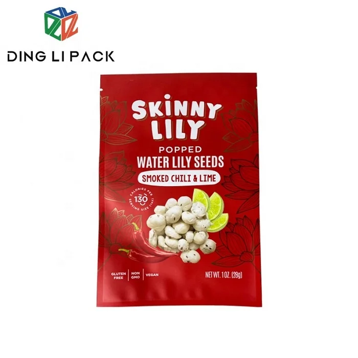 Digital printing multiple designs small pouch aluminum foil chia seeds bags