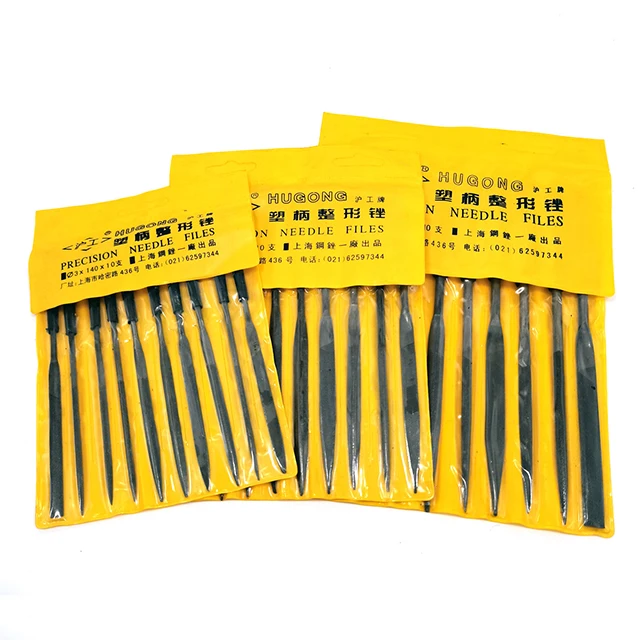 10 pcs Diamond Needle File Set Metal Ceramic Stone Jewelry Rough Carving Filing Hand Files Tool