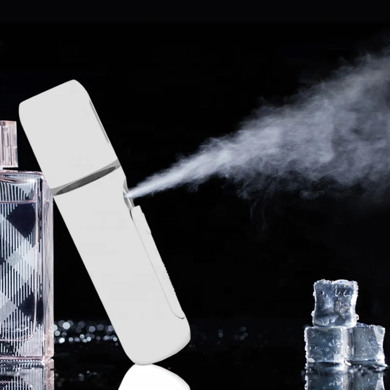 Portable mini Handy Personal water Mister Moisturizing nano facial Steamer handheld Face Mist Sprayer