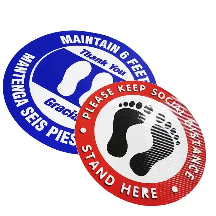 Customization Designs Floor Decals Stickers Indoor Use Vinyl Removable Floor Sticker For Decoration