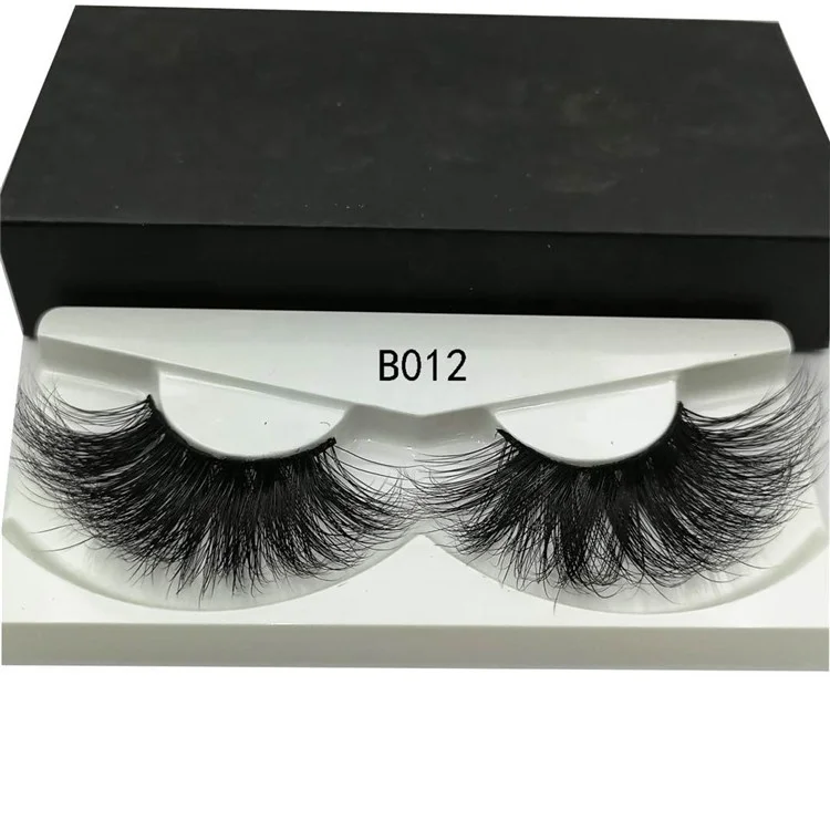 Oem 25Mm False Eyelashes 100% Winged Criss-Cross 3D Mink Eyelashes Synthetic Hair False Lashes
