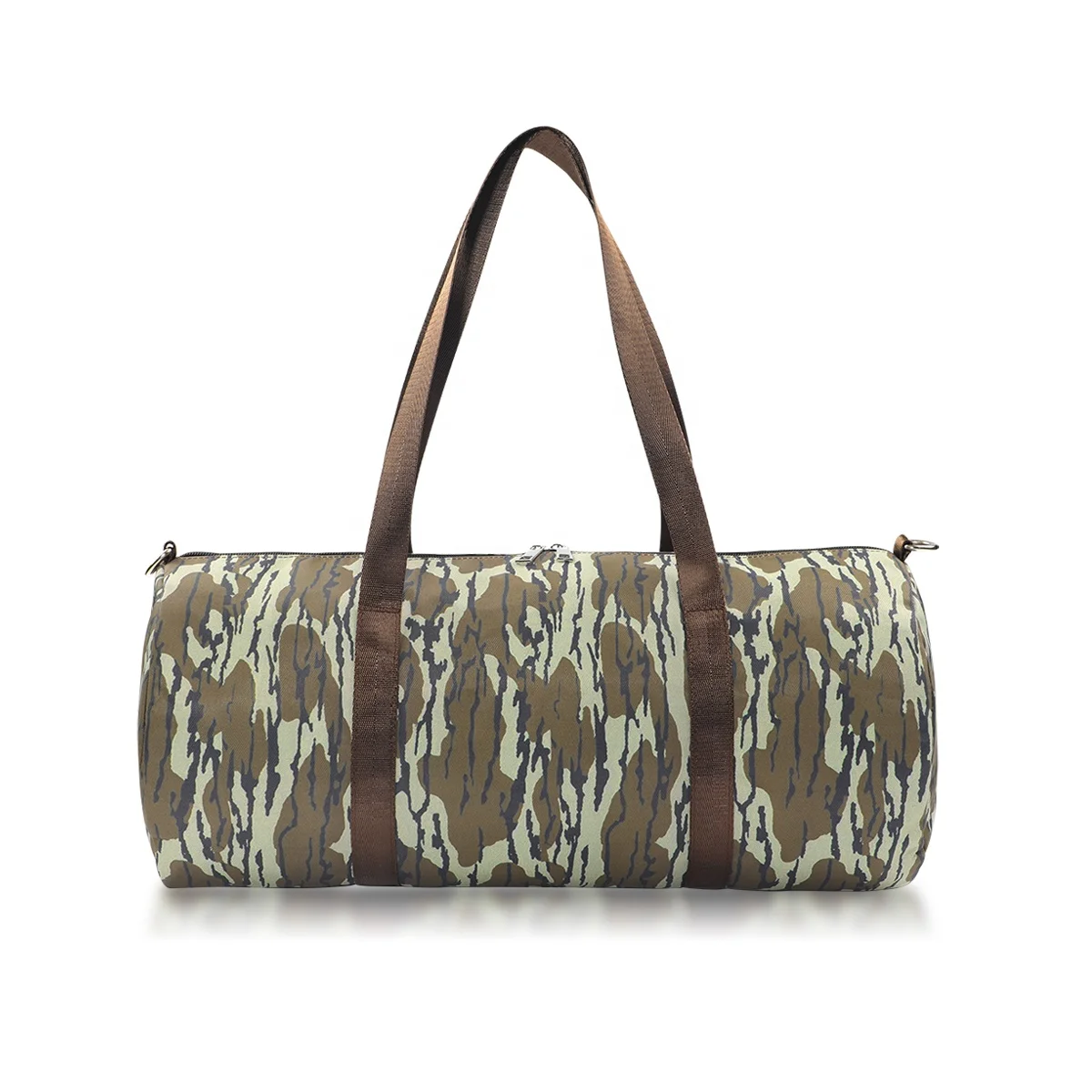 Custom large capacity kids travel weekender bags high quality hunting ducks print duffle bags